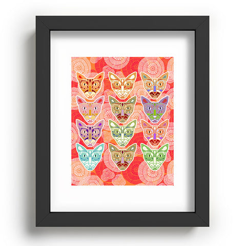 Ruby Door Mexicali Cats Recessed Framing Rectangle