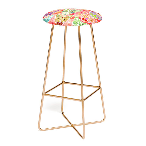 Ruby Door Mexicali Cats Bar Stool