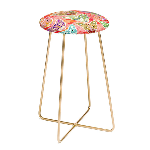 Ruby Door Mexicali Cats Counter Stool