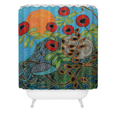 Ruby Door Night And Day 1 Shower Curtain