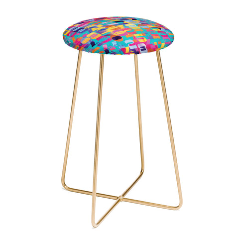 Ruby Door Paint by Numbers Counter Stool