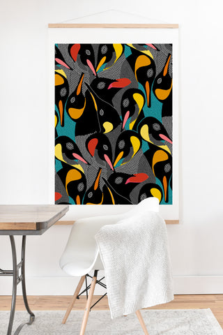 Ruby Door Polar Penguins Art Print And Hanger