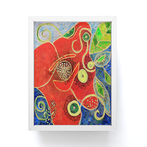 Ruby Door Poppy And Juggler Framed Mini Art Print