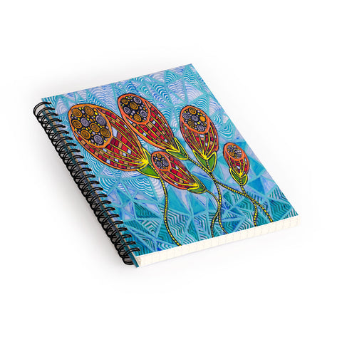 Ruby Door Sunward Spiral Notebook