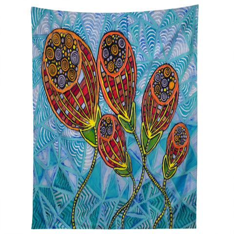 Ruby Door Sunward Tapestry