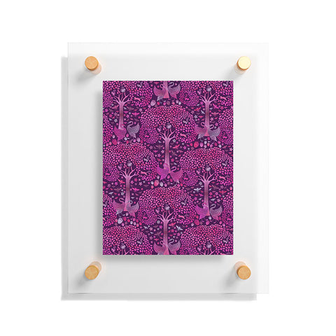 Ruby Door Swans and Squirrels Floating Acrylic Print
