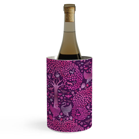 Ruby Door Swans and Squirrels Wine Chiller