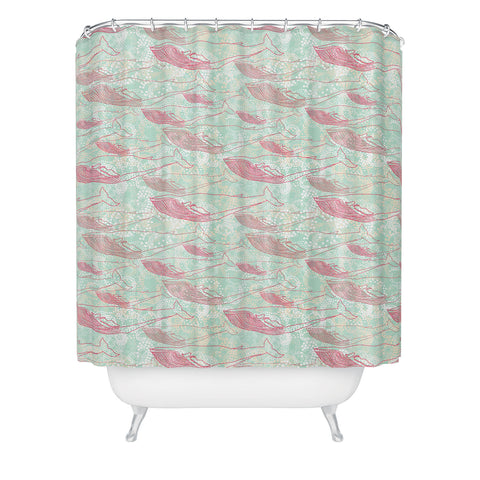 Ruby Door Travelers Shower Curtain