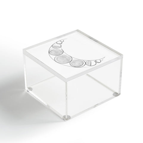 Runa Creative Co The Lunar Phases Acrylic Box