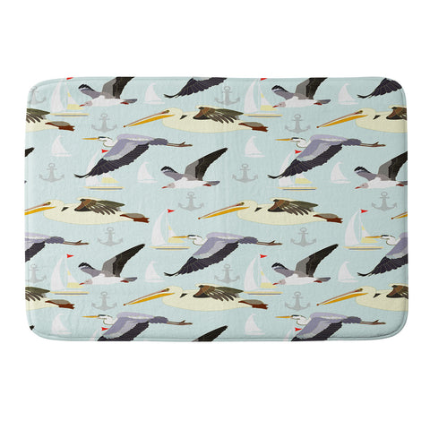 Sabine Reinhart At The Shore Memory Foam Bath Mat
