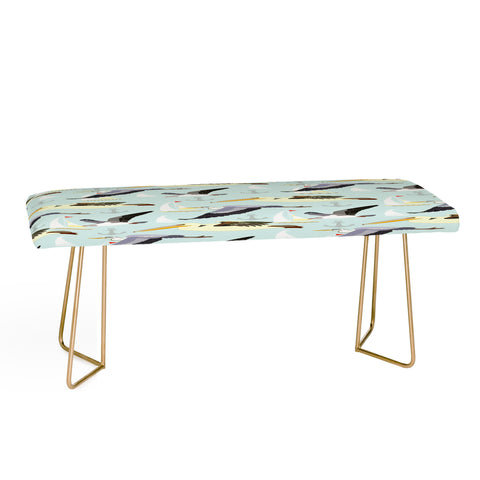 Sabine Reinhart At The Shore Bench