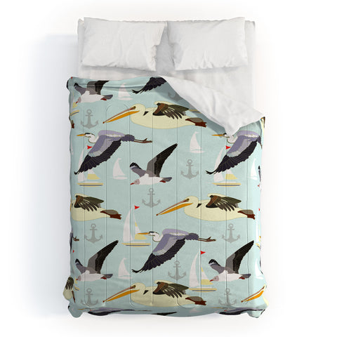 Sabine Reinhart At The Shore Comforter