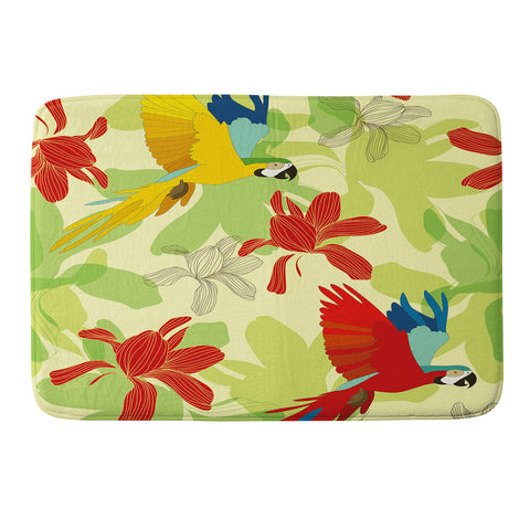 Sabine Reinhart Beauty Of Forest Memory Foam Bath Mat