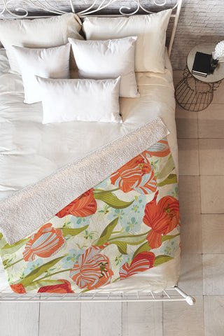 Sabine Reinhart Behind The Mill Fleece Throw Blanket