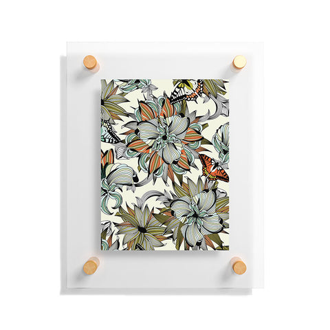 Sabine Reinhart Blooming Garden Floating Acrylic Print