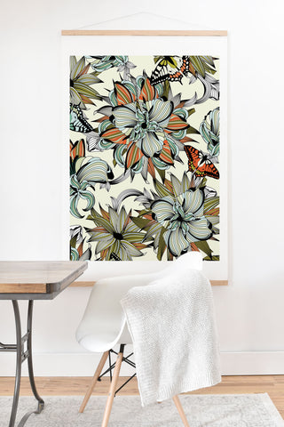 Sabine Reinhart Blooming Garden Art Print And Hanger