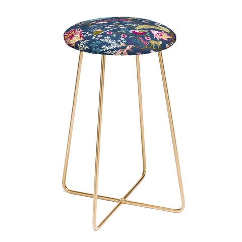 Sabine Reinhart Chinoiserie Counter Stool