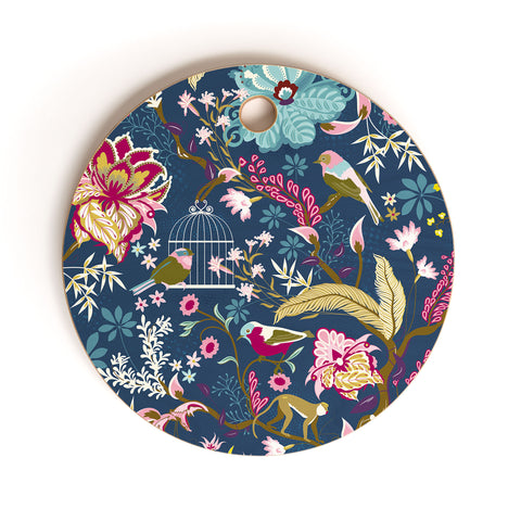 Sabine Reinhart Chinoiserie Cutting Board Round