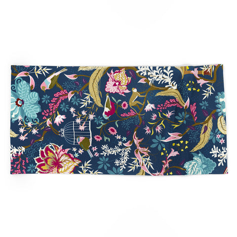 Sabine Reinhart Chinoiserie Beach Towel