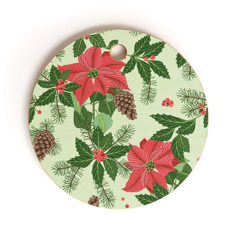 Sabine Reinhart Christmas Ballad Cutting Board Round