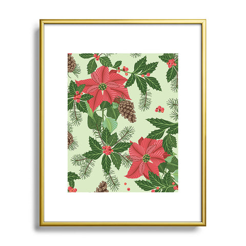 Sabine Reinhart Christmas Ballad Metal Framed Art Print