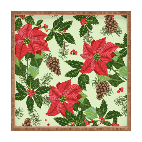 Sabine Reinhart Christmas Ballad Square Tray