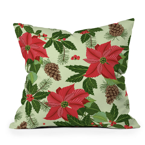Sabine Reinhart Christmas Ballad Throw Pillow