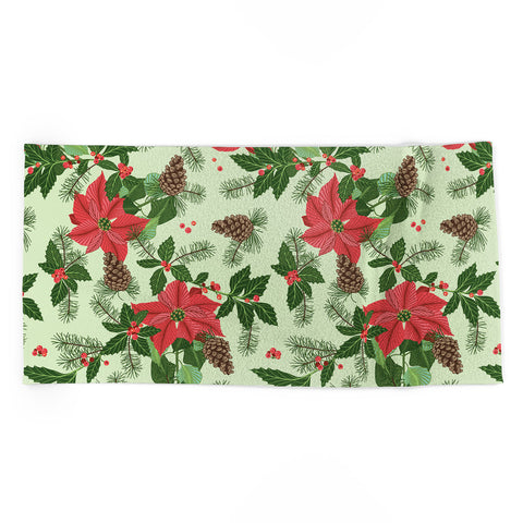 Sabine Reinhart Christmas Ballad Beach Towel