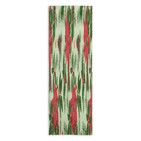 Sabine Reinhart Christmas Ballad Yoga Towel