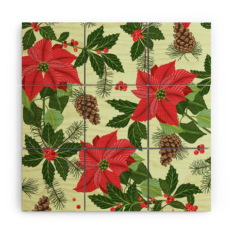 Sabine Reinhart Christmas Ballad Wood Wall Mural