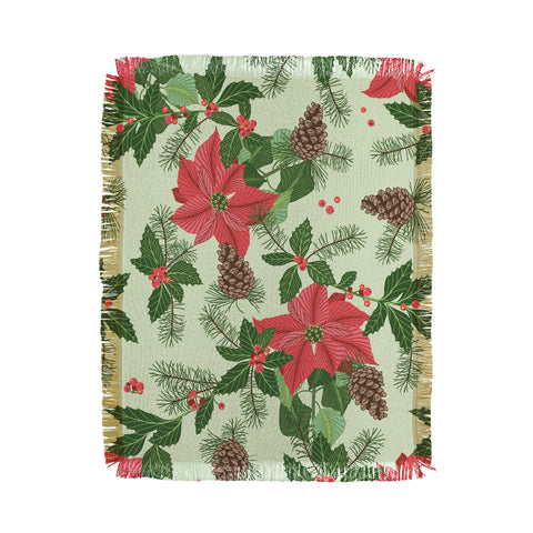 Sabine Reinhart Christmas Ballad Throw Blanket