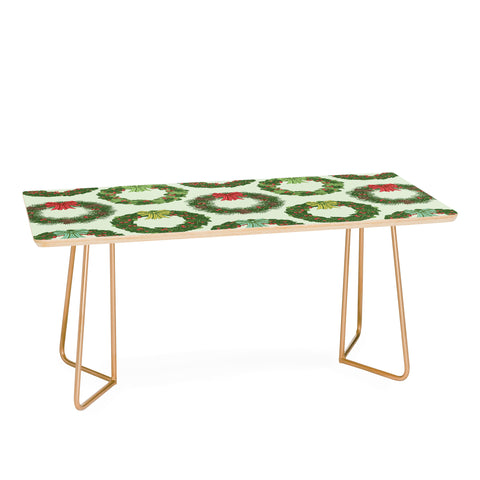 Sabine Reinhart Christmas Wreaths Coffee Table