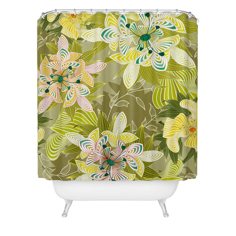Sabine Reinhart Enlightened Shower Curtain