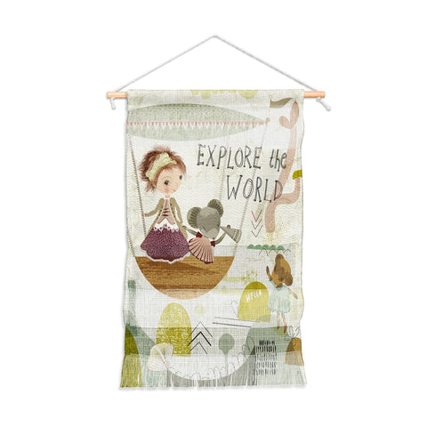 Sabine Reinhart Explore the World Wall Hanging Portrait