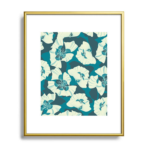 Sabine Reinhart Far Far Away Metal Framed Art Print