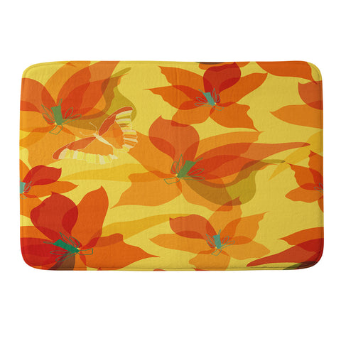 Sabine Reinhart Feel The Beat Memory Foam Bath Mat