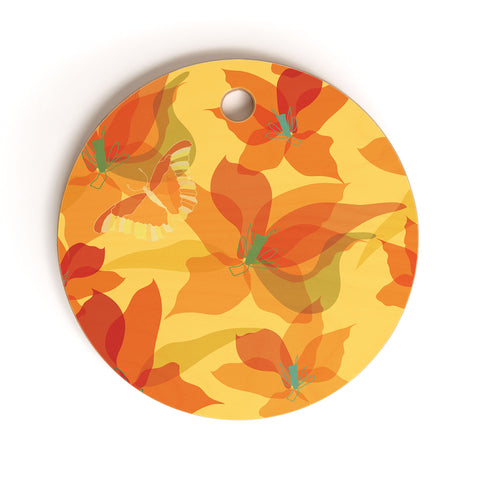 Sabine Reinhart Feel The Beat Cutting Board Round