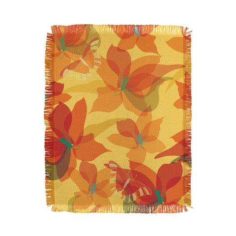 Sabine Reinhart Feel The Beat Throw Blanket