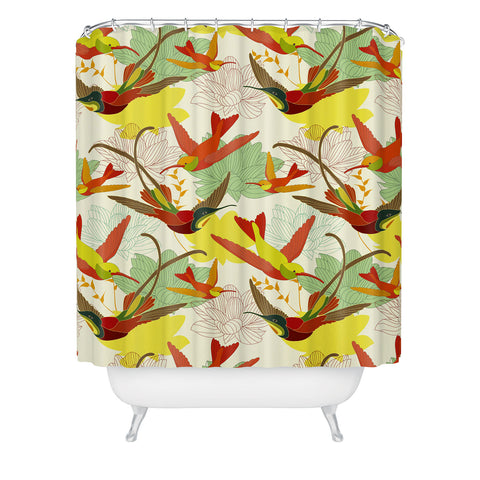 Sabine Reinhart Feels Like Heaven Shower Curtain