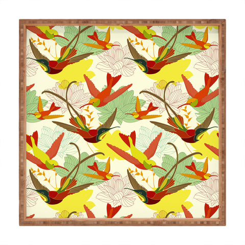 Sabine Reinhart Feels Like Heaven Square Tray