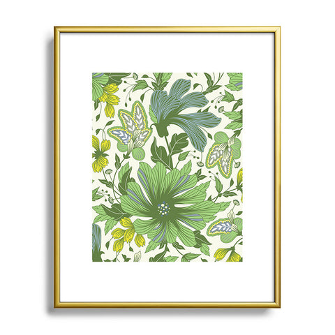 Sabine Reinhart First Sunray Metal Framed Art Print
