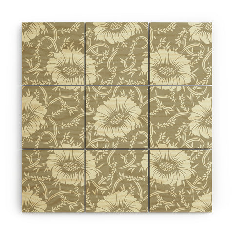Sabine Reinhart Floral Dream Wood Wall Mural