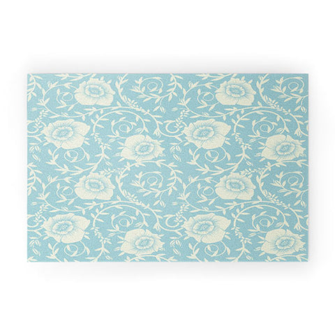 Sabine Reinhart Floral Morning Welcome Mat