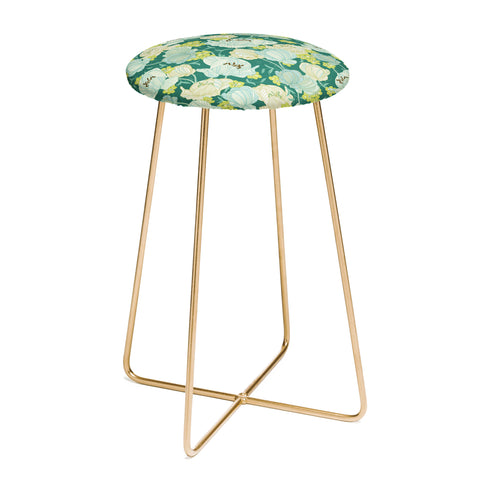 Sabine Reinhart Flower Fields Counter Stool