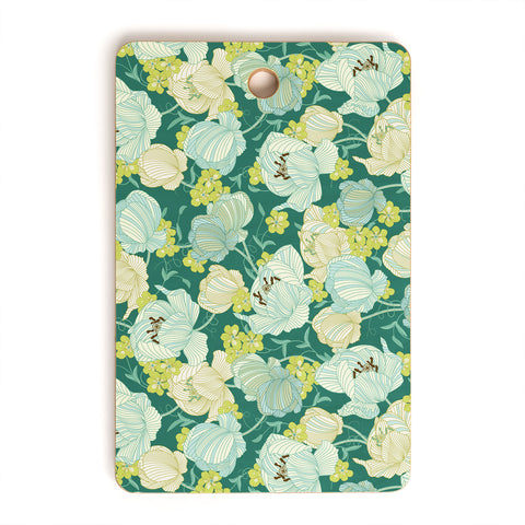 Sabine Reinhart Flower Fields Cutting Board Rectangle