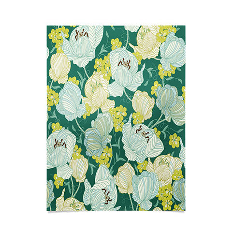 Sabine Reinhart Flower Fields Poster