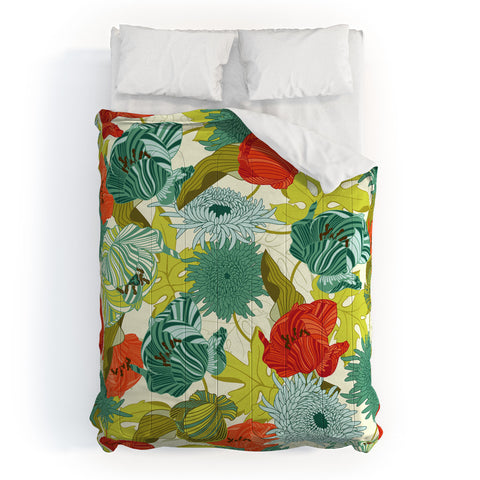 Sabine Reinhart Flower Route Comforter