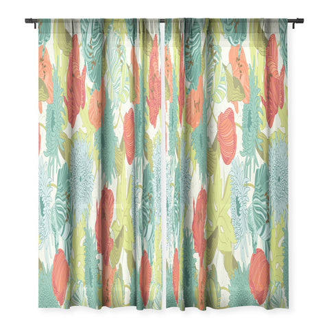 Sabine Reinhart Flower Route Sheer Non Repeat