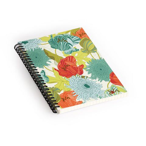 Sabine Reinhart Flower Route Spiral Notebook