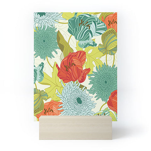 Sabine Reinhart Flower Route Mini Art Print